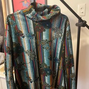 Vintage Green Turtleneck